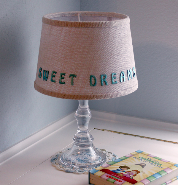 sweet dreams night light candle lamp