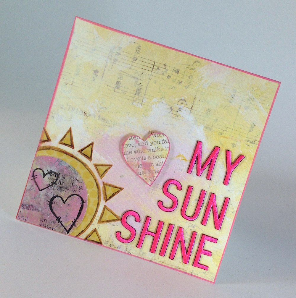 sunshine greeting card lisa fulmer