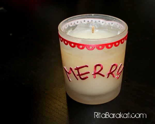 holiday candle