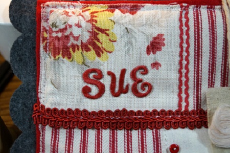 sewing notions stitched sampler