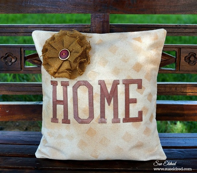 no sew decorator pillow