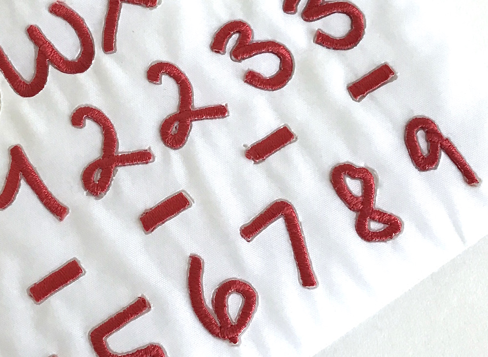 Joy letters and numbers
