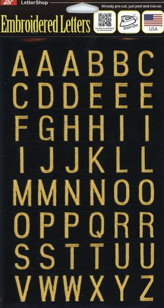 Gold Block Letters (48) - JoySA