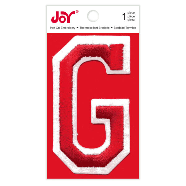 Varsity 3 Inch Red G