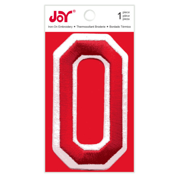 Varsity 3 Inch Red O