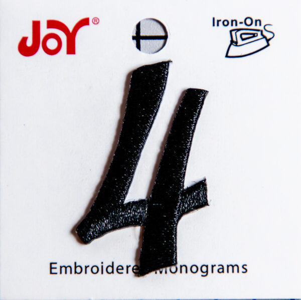 Monogram Script 1.5in Black 4