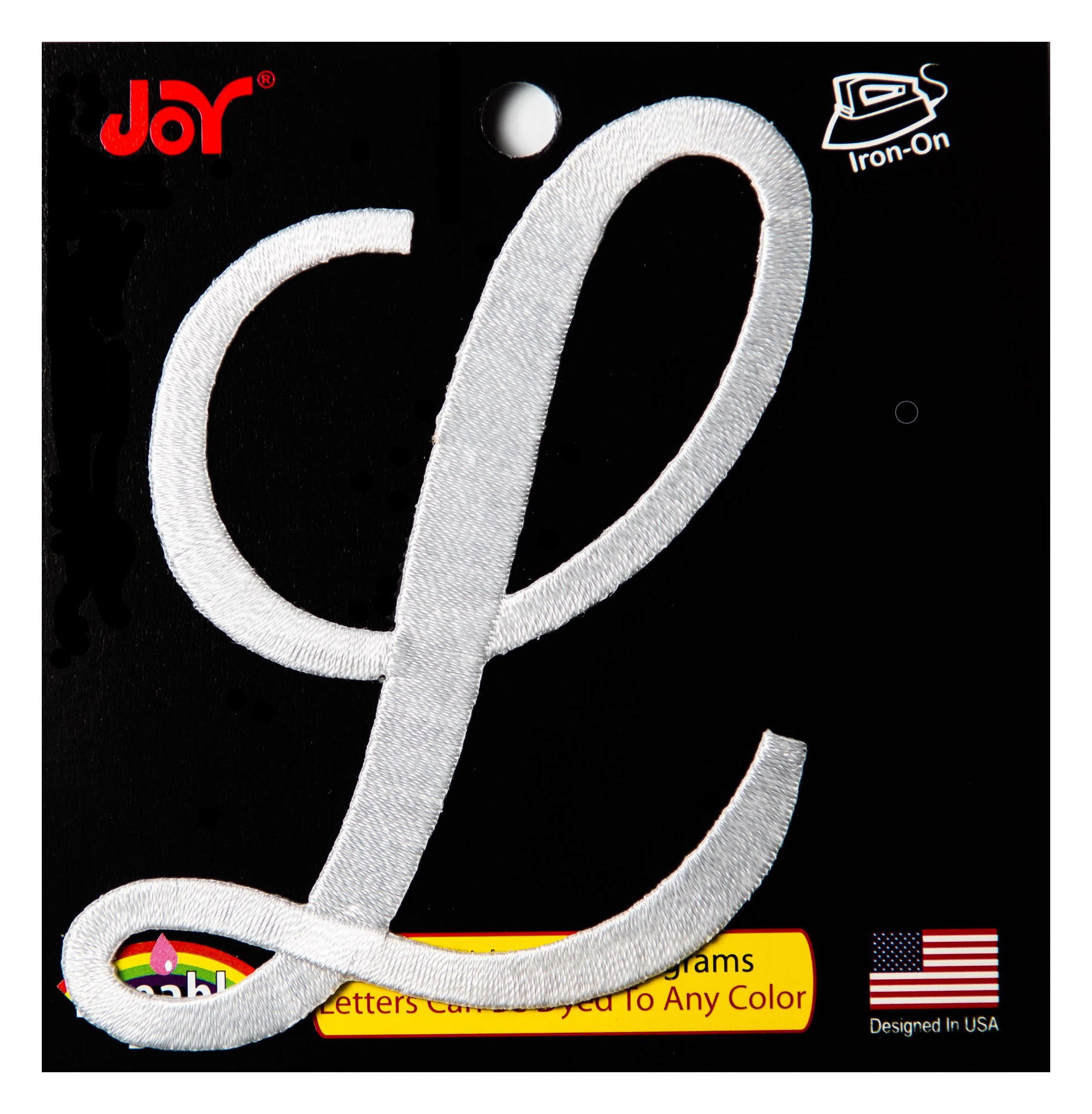 JoySA - The industry leader in embroidered iron-on lettering and  monogramming.